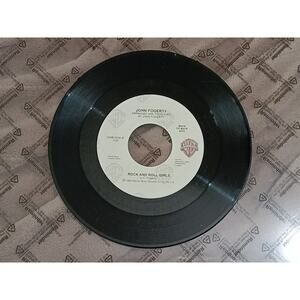 JOHN FOGERTY OLD MAN DOWN THE ROAD & ROCK AND ROLL GIRLS WARNER 45-Very Good